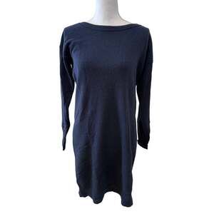 Christopher Fischer Cashmere Sweater Dress Navy Blue S